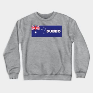 Dubbo City in Australian Flag Crewneck Sweatshirt